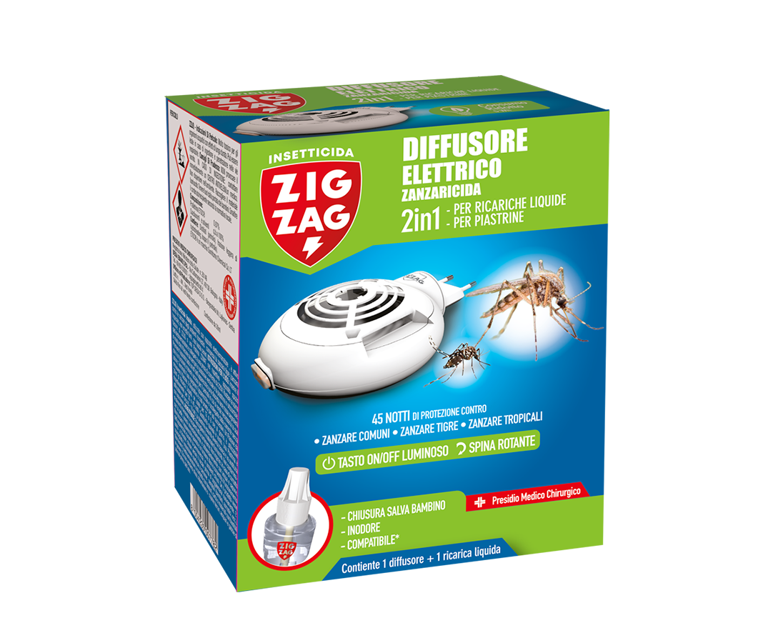 DIFFUSORE ELETTRICO + RICARICA LIQUIDA
