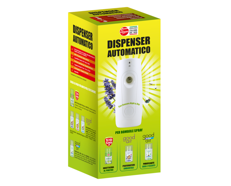 DISPENSER AUTOMATICO PER BOMBOLE DA 250ML