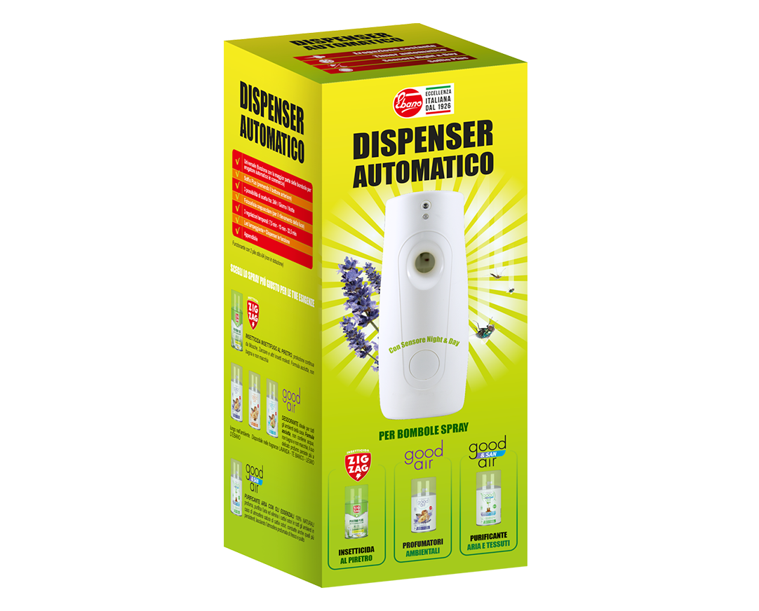 DISPENSER AUTOMATICO PER BOMBOLE DA 250ML